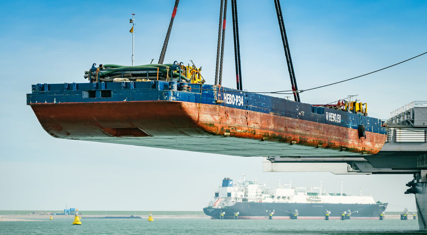 HEBO load test on a maritime project
